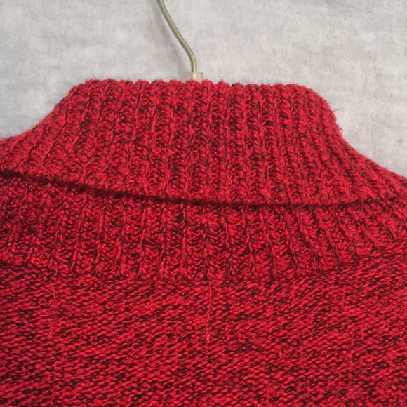 KAREN SCOTT Cable Knit Front Color Block Cowl Neck Sweater with Rib Knit Sleeves - Picture 4 of 14